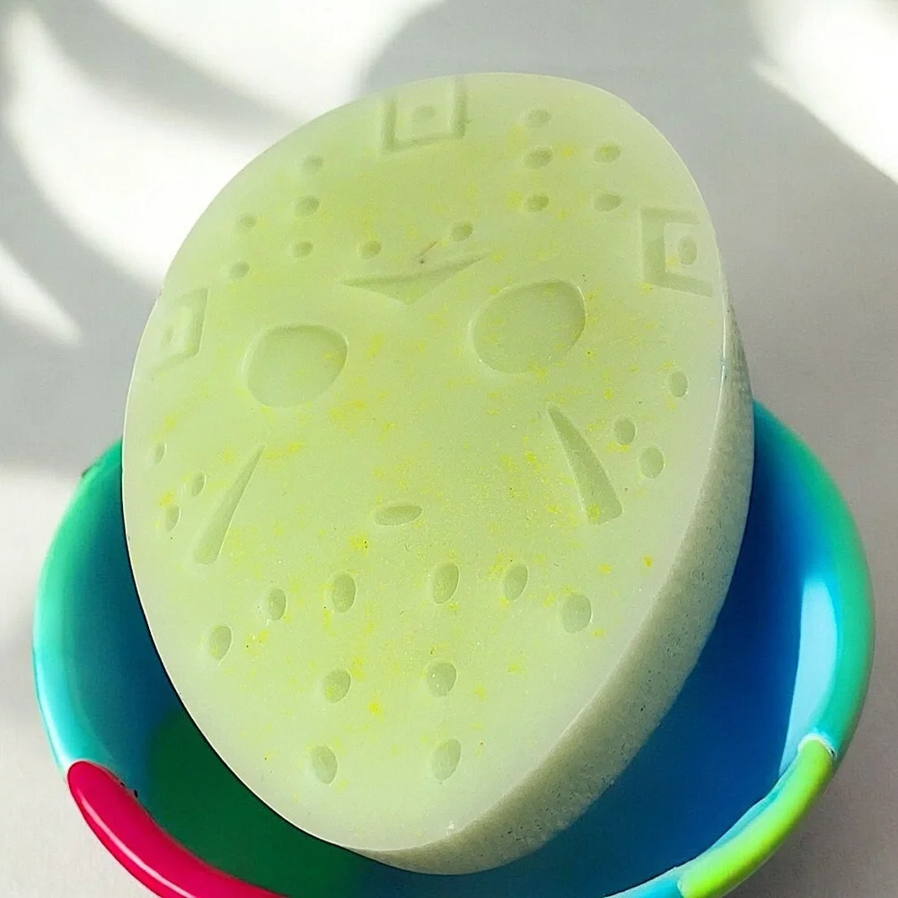 Pineapple coconut SOAP handmade 4x3in 7oz shea butter & vitamins